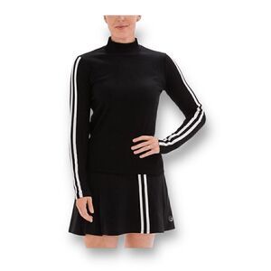 Foray Golf Mock Neck Knit Layer Top Size Extra Small